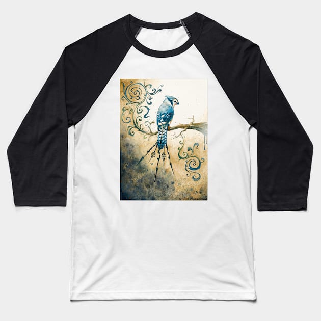 Something Borrowed Something Blue Baseball T-Shirt by Clockwork Art